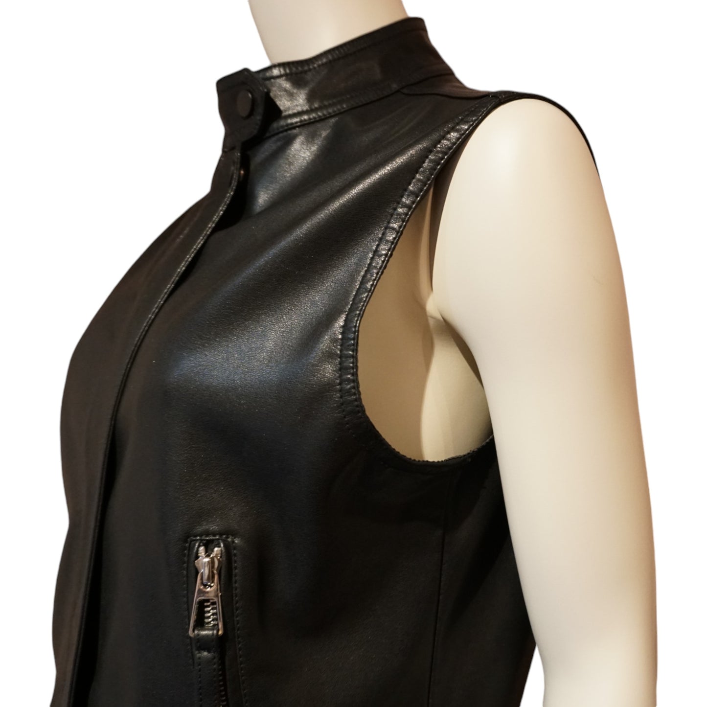 Eco Leather Vest