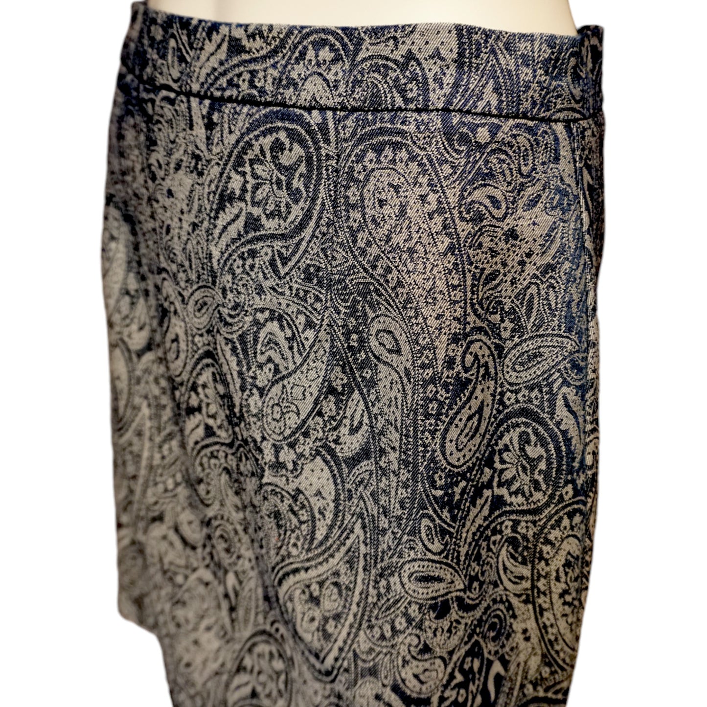 Paisley Short Skirt