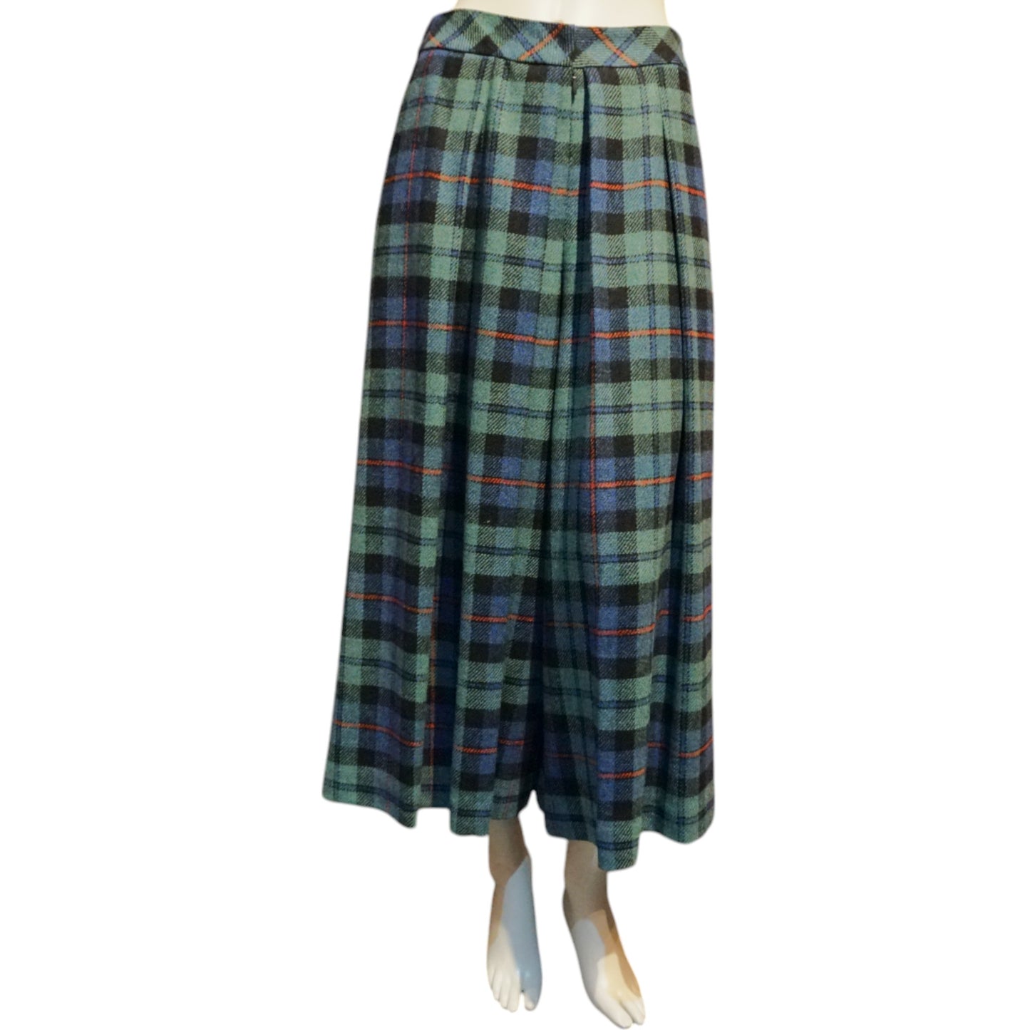 Tartan Check Super Wide Leg