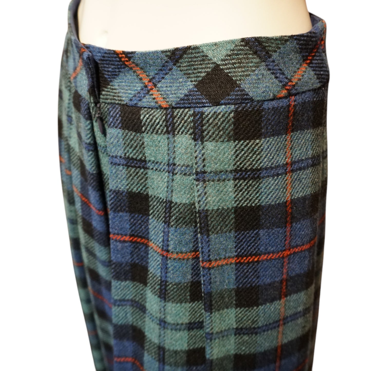 Tartan Check Super Wide Leg