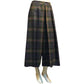 Tartan Check Super Wide Leg