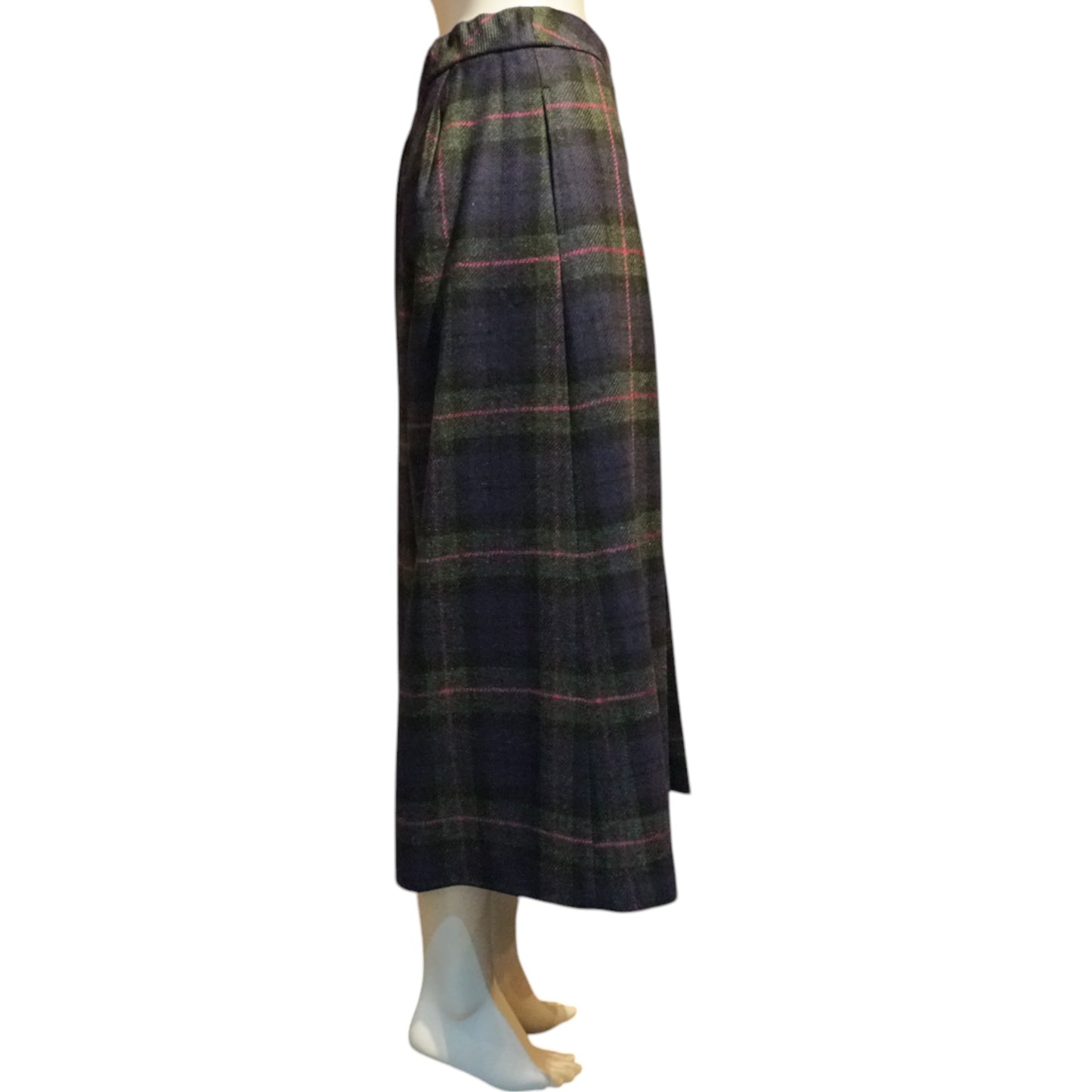 Tartan Check Super Wide Leg