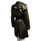 Trench Leather Coat