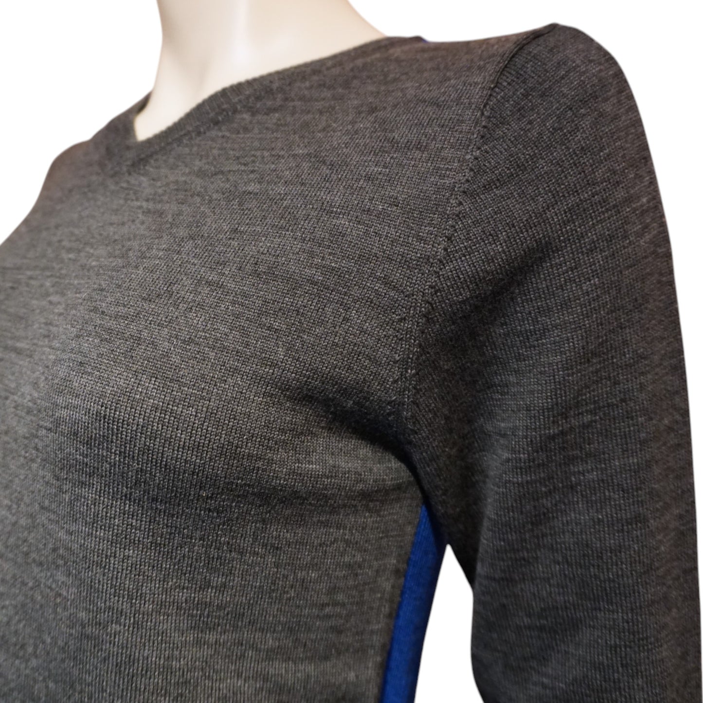 Panel V-Neck Sweater