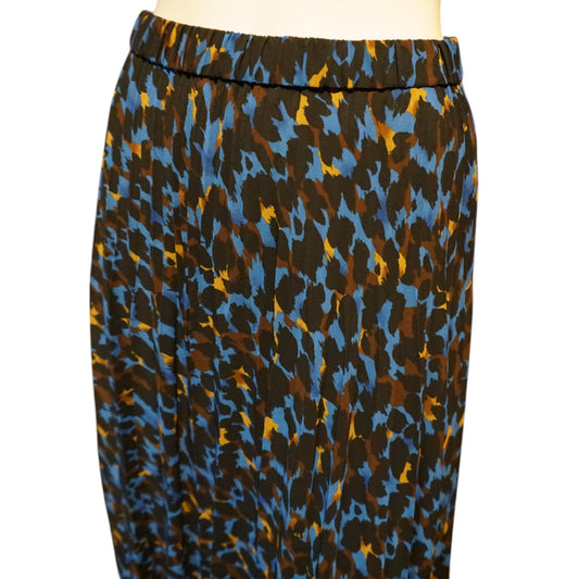 Kyo Print Pleated Skirt