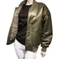 Satin Bomber Jacket