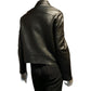 Zip Through Leather Jacket