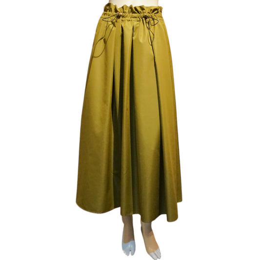 Taffeta Flare Skirt