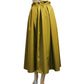 Taffeta Flare Skirt