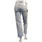 High Rise Straight Fit Denim Pants